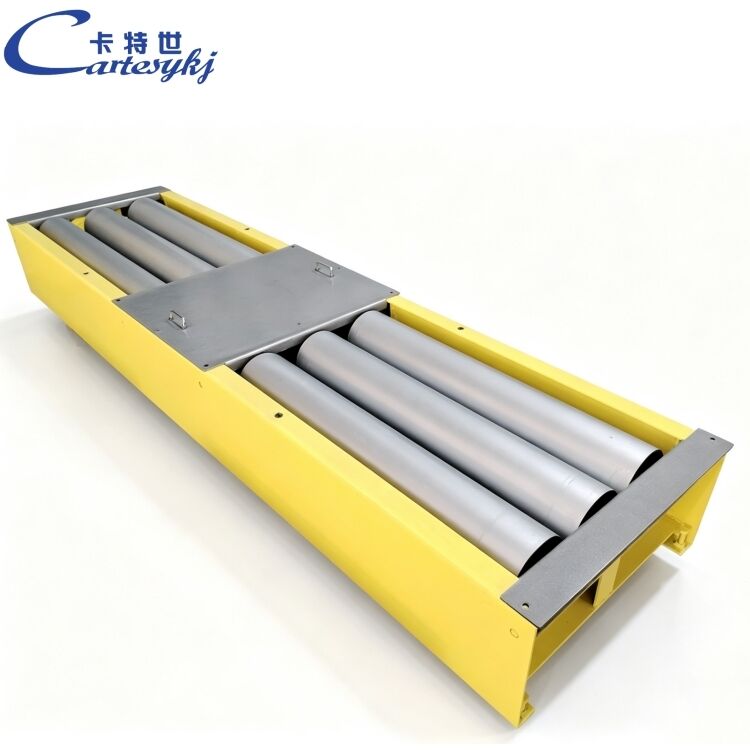 Cartesy Pneumati CTZG-15 Free Roller for Vehicle Inspection Equipment with 15T Capacity, Corrosion Resistant and Pneumatic Locking
