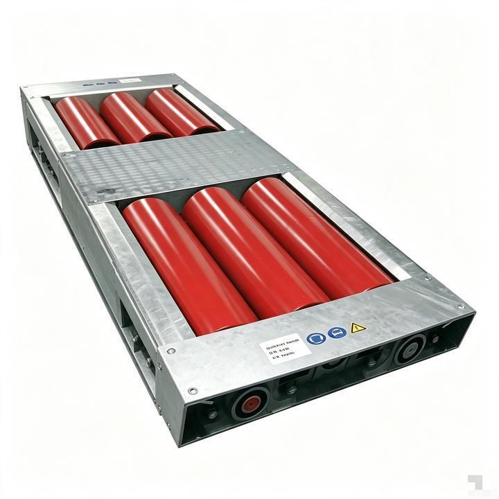 Cartesy Pneumati  Free Roller Set of Bogie Rollers is used  in connection with brake tester or speedometer 215mm diameter 