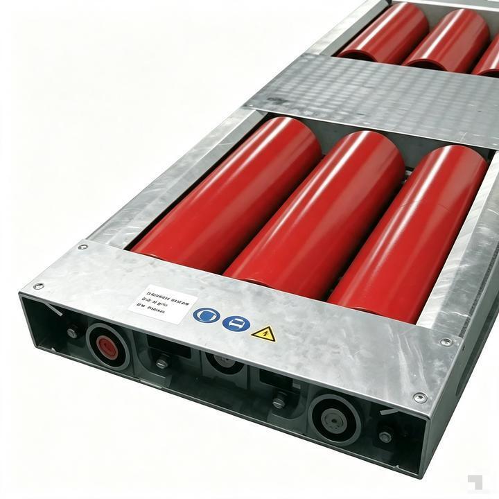 Cartesy Pneumati  Free Roller Set of Bogie Rollers is used  in connection with brake tester or speedometer 215mm diameter 