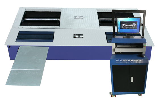 CTGT-3-4 Roller 4-in-1 vehicle test line Roller brake tester with axle load Single plate sideslip tester Suspension test