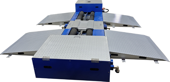 CTZD-9500M 15T Roller Mobile Brake Tester Bench Portable Transportable Roller For Trucks